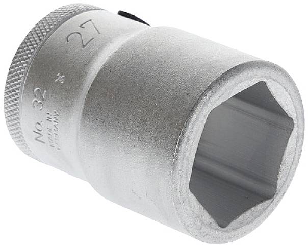 Steckschlüsseleinsatz 32 3/4 Zoll 6-kant SW 27mm L.54,5mm GEDORE