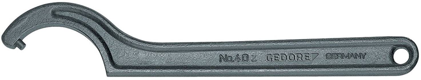 Hakenschlüssel mit Zapfen 6337200 für Muttern-Ø 68 - 75 mm Länge 240 mm Zapfengröße 5,0 mm Ausführung mit Zapfen