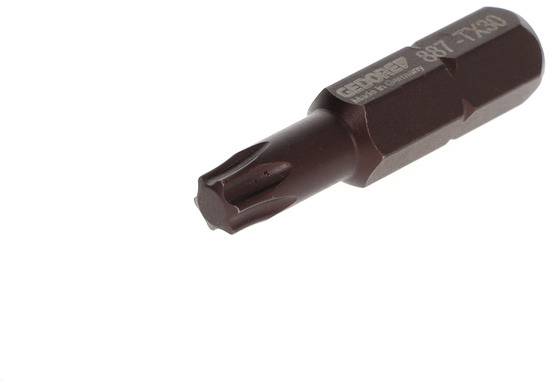 Gedore 887 TX T30 6571150 Sechsrund-Bit Chrom-Vanadium Spezialstahl 1St.