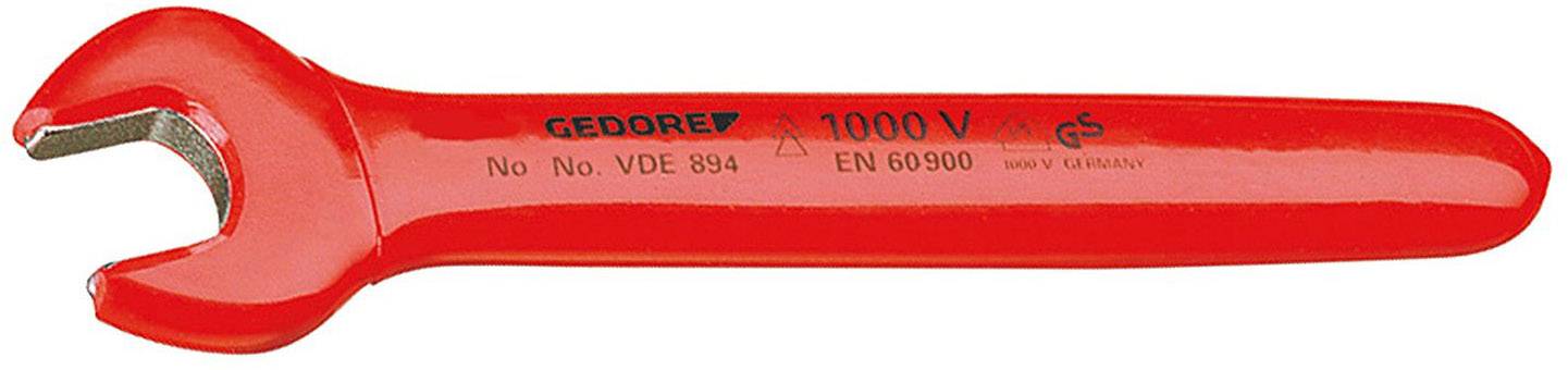 Gedore 6572040 VDE 894 9 Einmaulschlüssel Schlüsselweite (Metrisch) 9mm