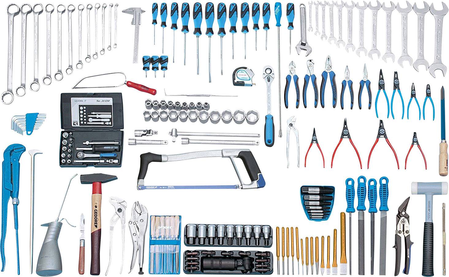 Gedore S 1007 6601080 Werkzeugset 179teilig