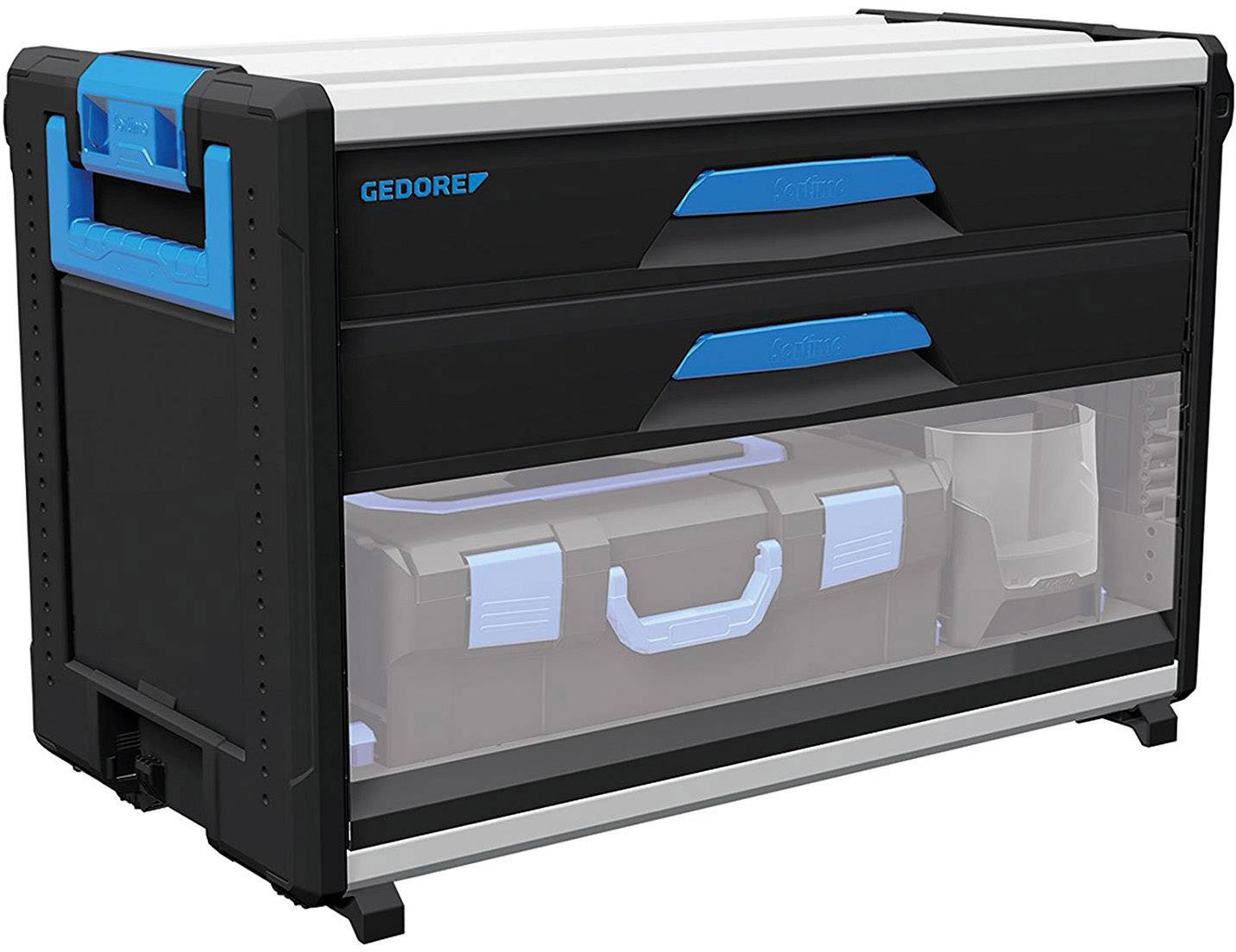 Gedore 2954354 1110 WM 321 Werkzeugbox Grau, Blau