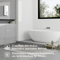 Stiebel Eltron 236739 DEL 18/21/24 Plus Durchlauferhitzer A (A+ - F) elektronisch 18 kW, 21 kW, 24 kW Stiebel Eltron 236739 DEL 18/21/24 Plus Durchlauferhitzer A (A+ - F) elektronisch 18 kW, 21 kW, 24 kW