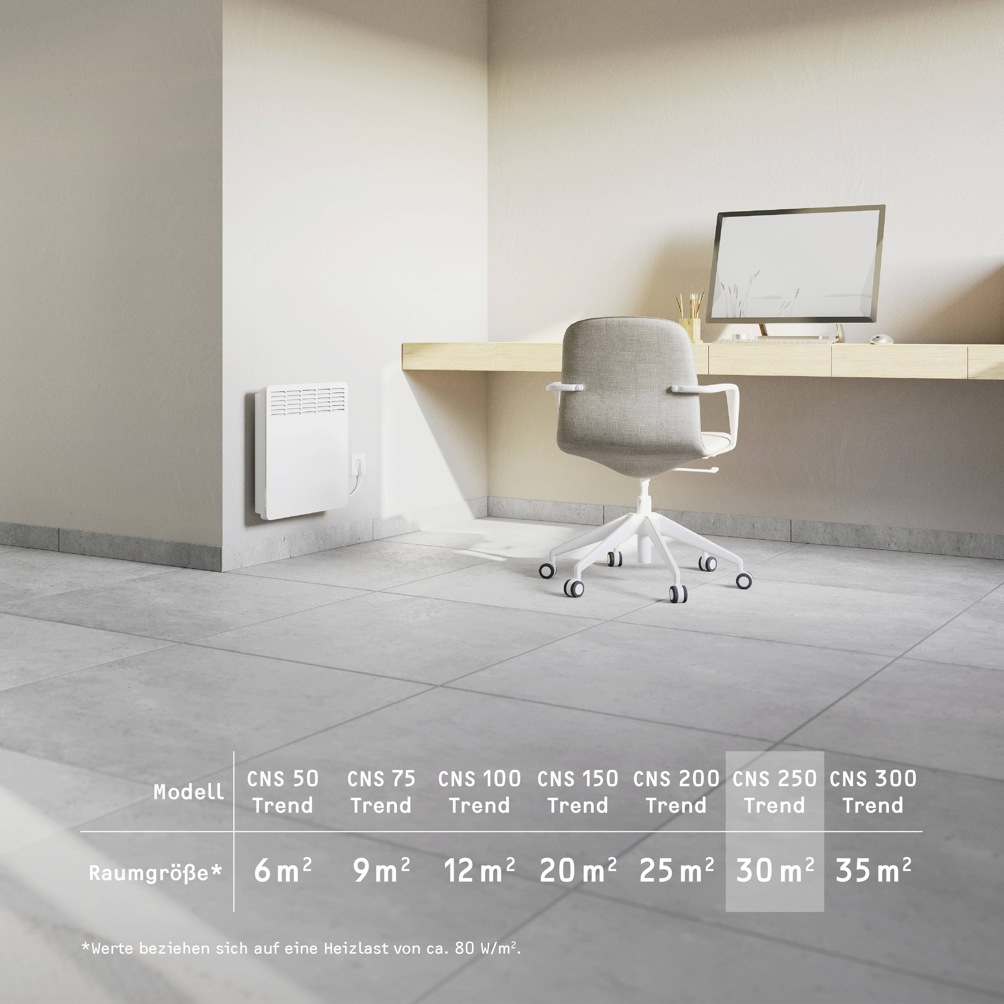 Stiebel Eltron 236529 Konvektor CNS 250 TREND 2500 W Alpinweiß