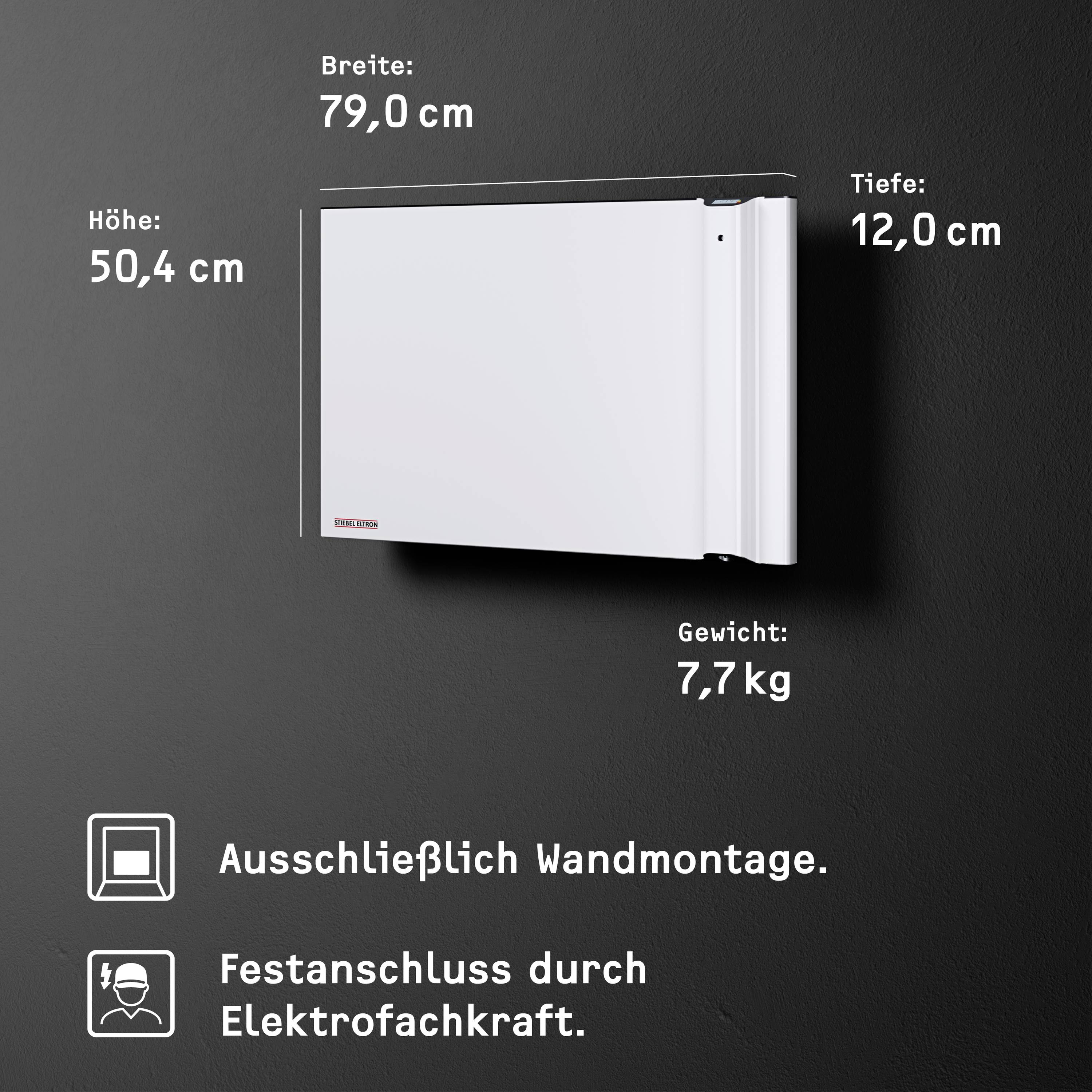 Stiebel Eltron 234814 CND 100 Konvektor 1000 W Weiß