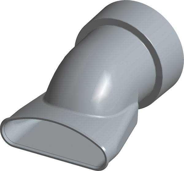 Stiebel Eltron 233032 Übergangsstück Rohrbogen 90°