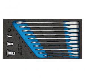 Gedore 2327686 1500 CT1-7 RA Ring-Maulschlüssel-Satz 14teilig Schlüsselweite (Metrisch) 07 - 19mm