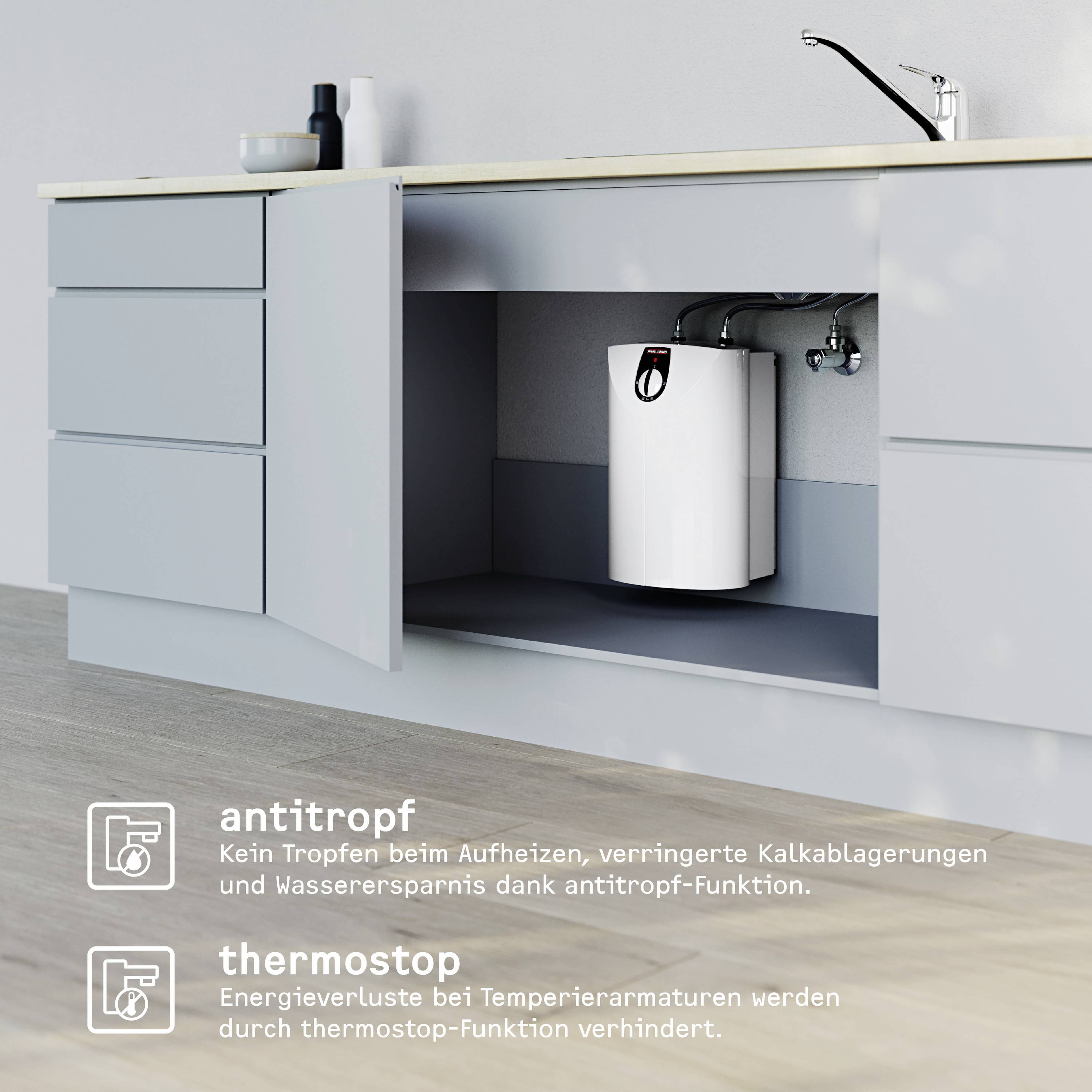 Stiebel Eltron 221115 SNU 5 SL Warmwasser-Wandspeicher A (A - G)