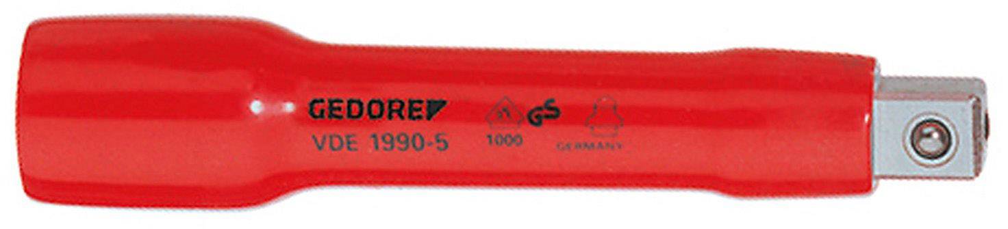 Roter 1000V isolierter Schraubenschlüsselgriff von Gedore mit VDE-Zulassung.