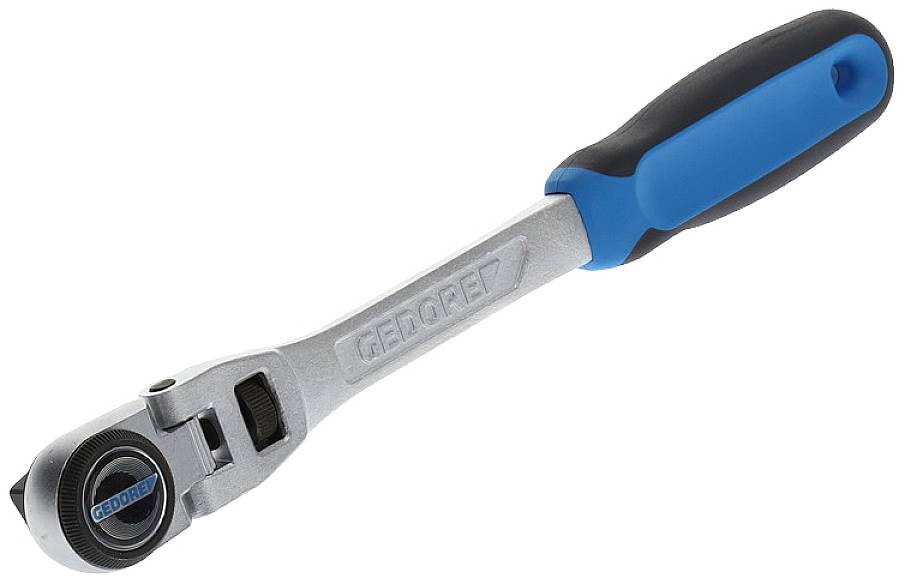 Gelenk-Umschaltknarre 1/2 6144320 Antrieb 1/2`` Länge 282 mm Ausführung 72 Zähne Gewicht 535 g