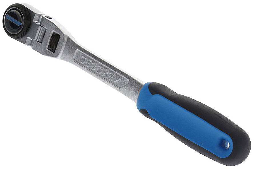 Gelenk-Umschaltknarre 1/2 6144320 Antrieb 1/2`` Länge 282 mm Ausführung 72 Zähne Gewicht 535 g