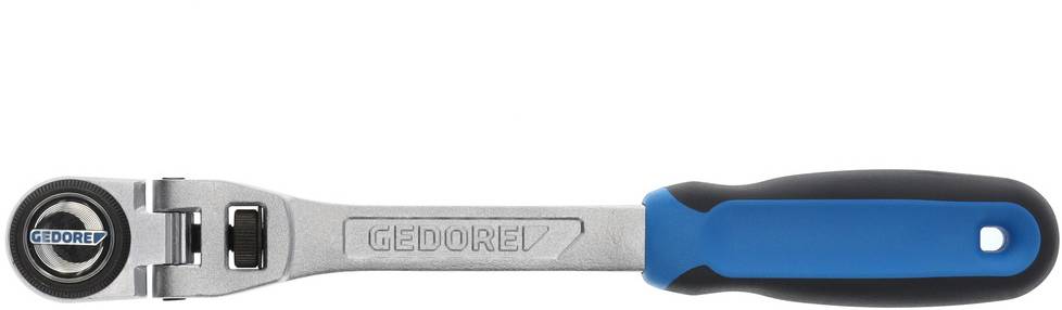 Gelenk-Umschaltknarre 1/2 6144320 Antrieb 1/2`` Länge 282 mm Ausführung 72 Zähne Gewicht 535 g