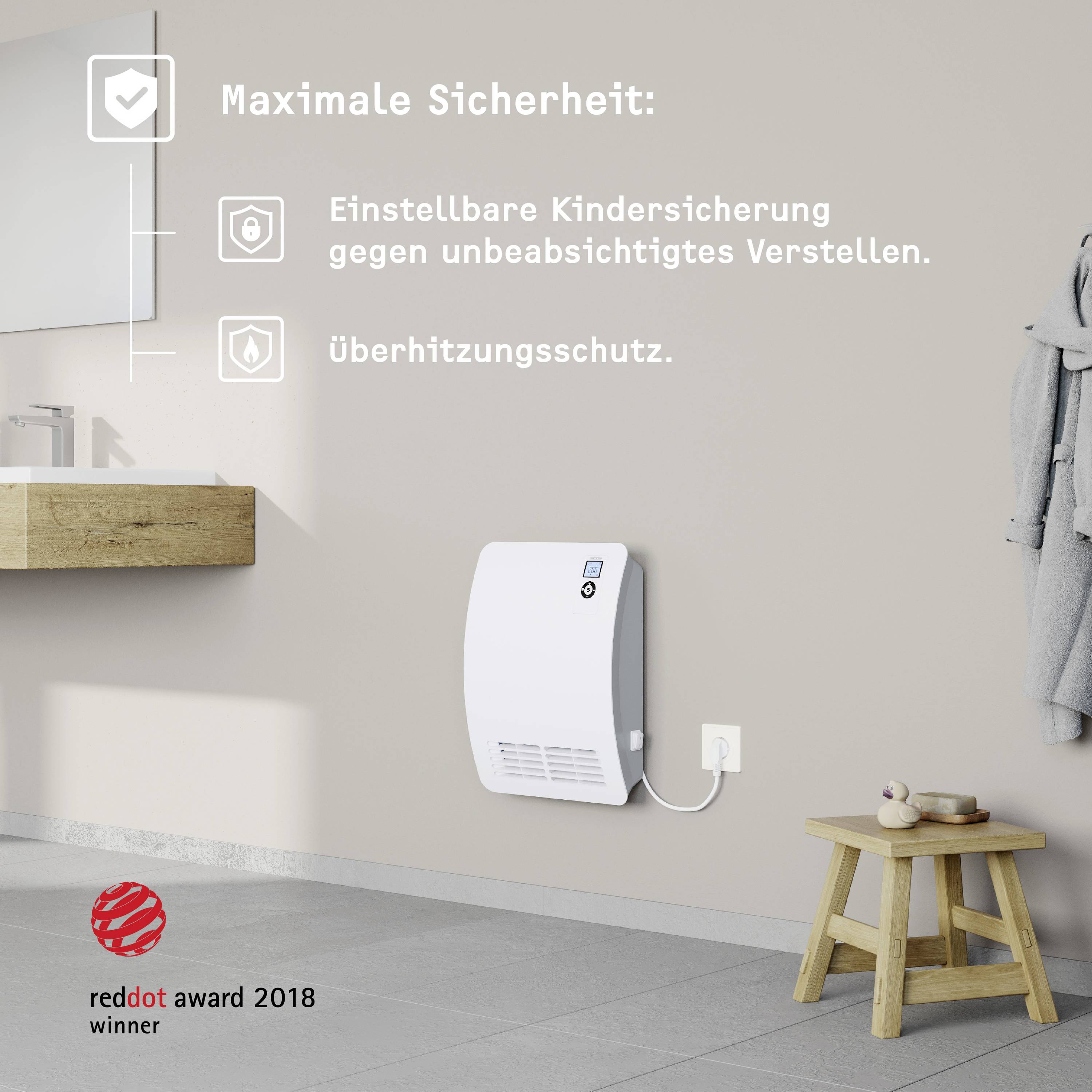 Stiebel Eltron 237835 Heizgerät CK 20 Premium Alpinweiß