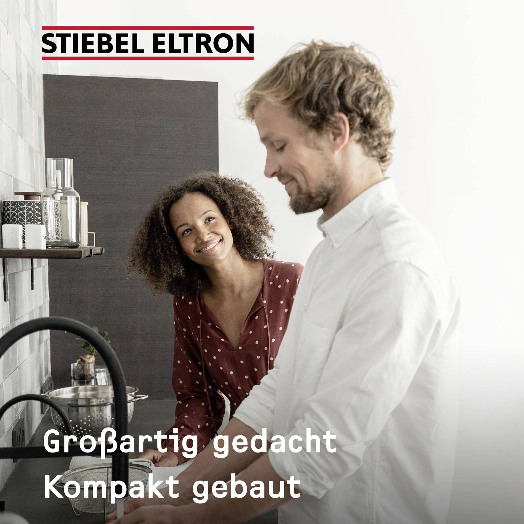 Stiebel Eltron 230771 DCE 11/13 compact RC Durchlauferhitzer A (A - G) elektronisch 11 kW, 13.5 kW