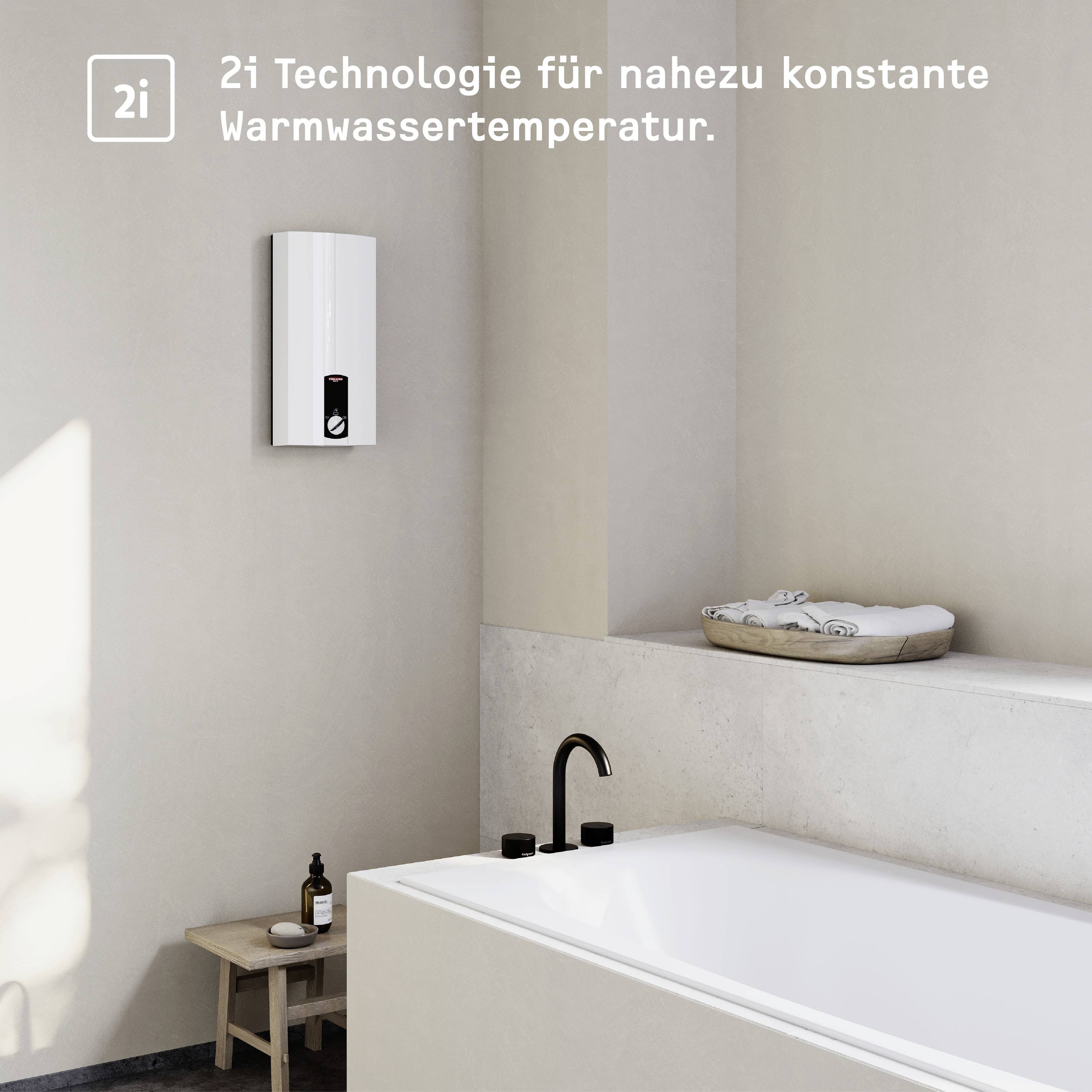 Stiebel Eltron 227608 Durchlauferhitzer EEK: A (A - G) DHB 18 ST elektronisch 18 kW 35 bis 55 °C