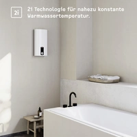 Stiebel Eltron 227608 Durchlauferhitzer EEK: A (A - G) DHB 18 ST elektronisch 18 kW 35 bis 55 °C Stiebel Eltron 227608 Durchlauferhitzer EEK: A (A - G) DHB 18 ST elektronisch 18 kW 35 bis 55 °C