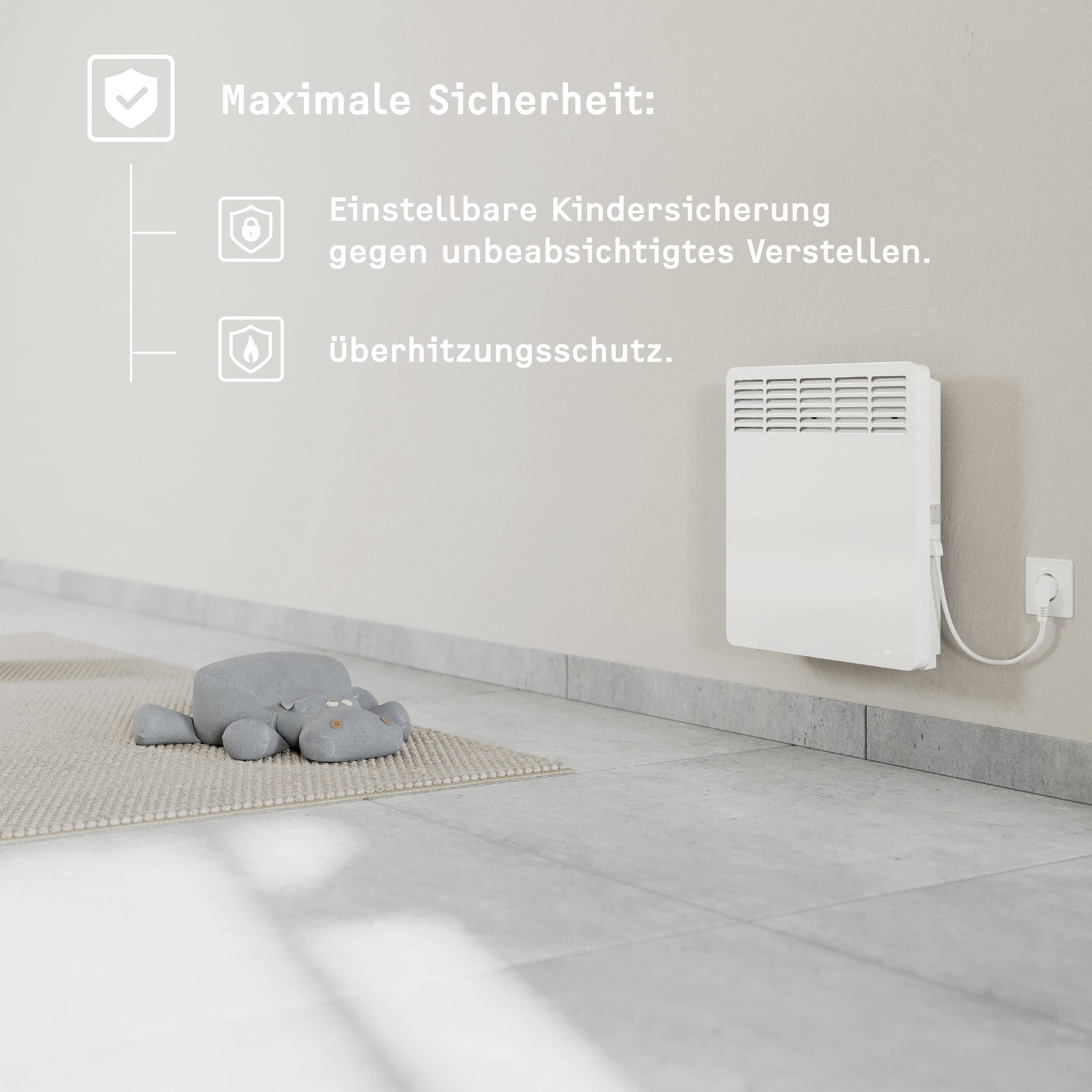 Stiebel Eltron 236524 Konvektor CNS 50 Trend 500W Alpinweiß