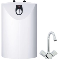 Stiebel Eltron SNU 5 SL mit WST-W 221120 Warmwasserspeicher EEK: A (A - G) 5 l 5 l/min 35 bis 85 °C Stiebel Eltron SNU 5 SL mit WST-W 221120 Warmwasserspeicher EEK: A (A - G) 5 l 5 l/min 35 bis 85 °C