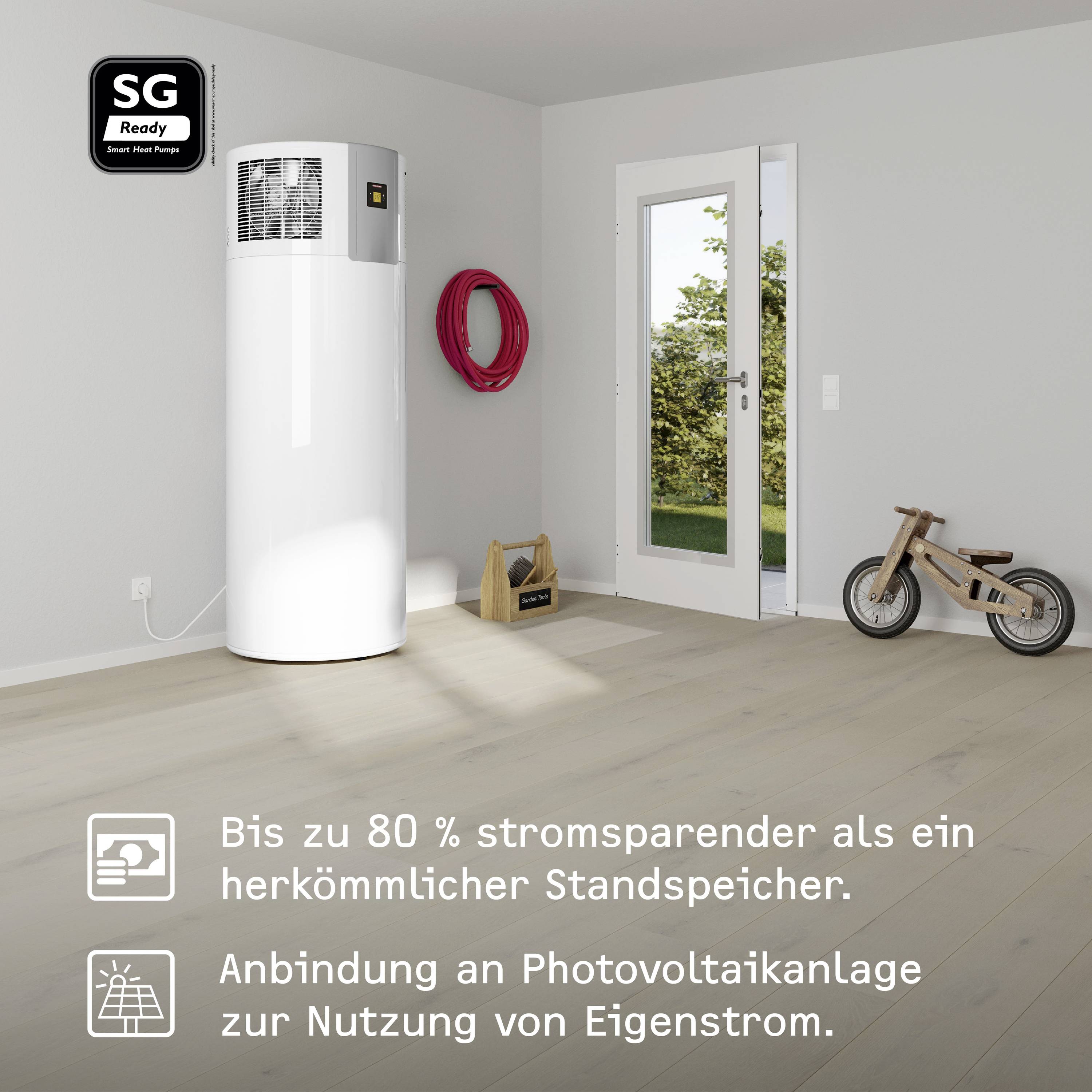 Stiebel Eltron 231210 WWK 300 electronic Warmwasser-Wärmepumpe A (A - G)