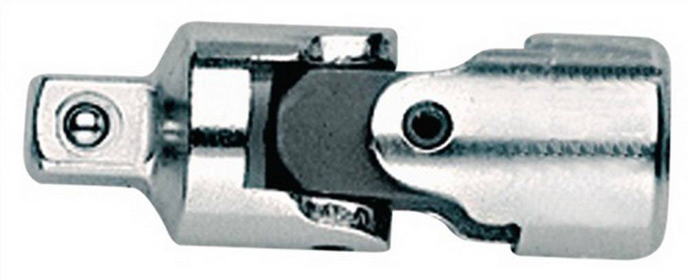 Metallischer Gelenkadapter für Werkzeuge mit rechteckigem Griff, ermöglicht flexible Bewegungen bei der Arbeit in engen Räumen.