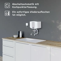 Stiebel Eltron Kochendwassergerät KBA 5 KA Abschaltautomatik, Kochpunkterfassung, Stufenloser Thermostat, Zweigriffarmatur 074289 Stiebel Eltron Kochendwassergerät KBA 5 KA Abschaltautomatik, Kochpunkterfassung, Stufenloser Thermostat, Zweigriffarmatur 074289