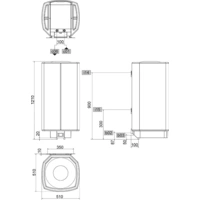 Stiebel Eltron 231255 Warmwasser-Wandspeicher C (A - G) Stiebel Eltron 231255 Warmwasser-Wandspeicher C (A - G)