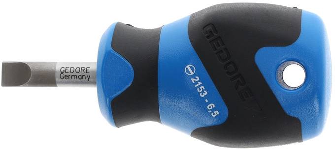 Gedore 2153 6,5 Schlitz-Schraubendreher Klingenbreite: 6.5mm Klingenlänge: 25mm