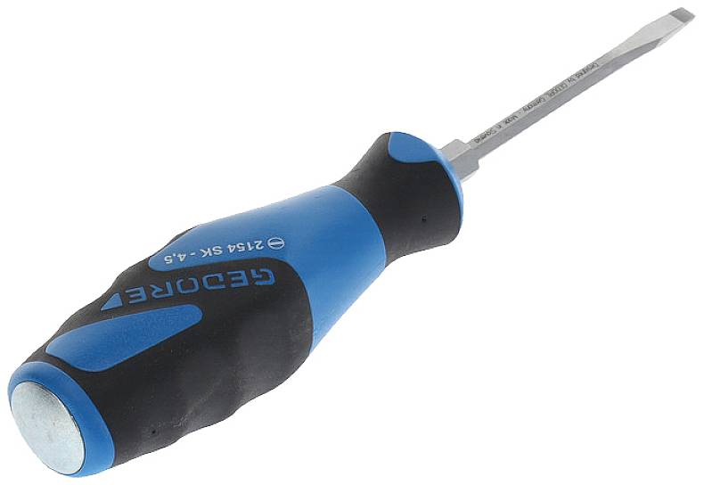 Gedore 2154SK 4,5 Schlitz-Schraubendreher Klingenbreite: 4.5mm Klingenlänge: 75mm