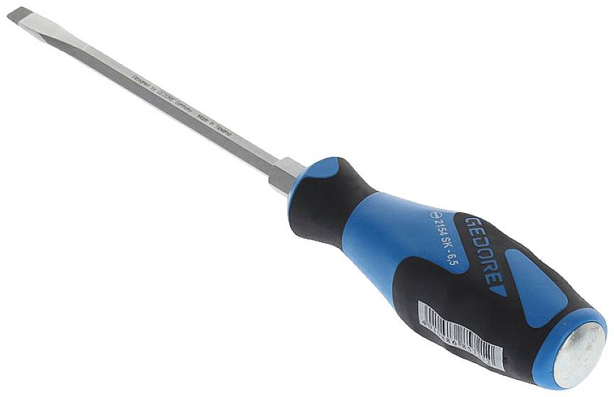 Gedore 2154SK 6,5 Schlitz-Schraubendreher Klingenbreite: 6.5mm Klingenlänge: 125mm