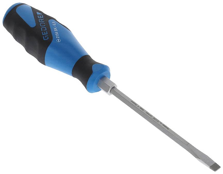 Gedore 2154SK 6,5 Schlitz-Schraubendreher Klingenbreite: 6.5mm Klingenlänge: 125mm