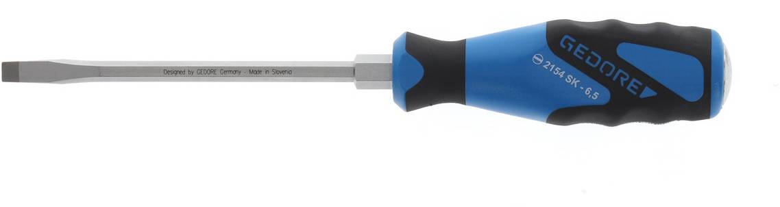 Gedore 2154SK 6,5 Schlitz-Schraubendreher Klingenbreite: 6.5mm Klingenlänge: 125mm