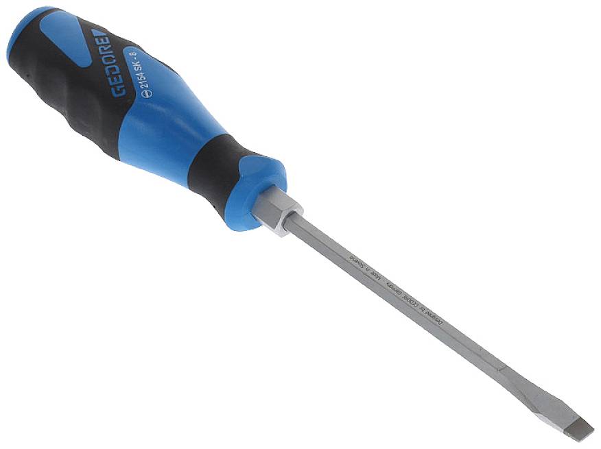 Gedore 2154SK 8 Schlitz-Schraubendreher Klingenbreite: 8mm Klingenlänge: 150mm