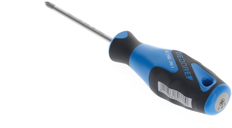 Gedore 2160 PH 1 6683380 Kreuzschlitz-Schraubendreher PH 1 Klingenlänge: 80 mm DIN ISO 8764
