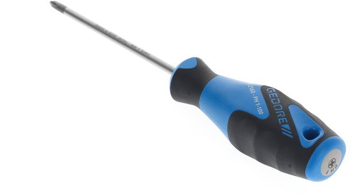 Gedore 2160 PH 1-100 2824051 Kreuzschlitz-Schraubendreher PH 1 Klingenlänge: 100mm DIN ISO 8764