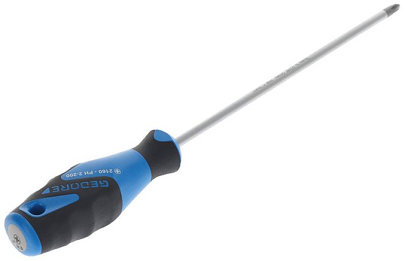 Gedore 2160 PH 2-200 6683890 Kreuzschlitz-Schraubendreher PH 2 Klingenlänge: 200mm DIN ISO 8764