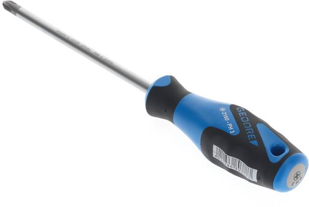 Gedore 2160 PH 3 6683540 Kreuzschlitz-Schraubendreher PH 3 Klingenlänge: 150mm DIN ISO 8764