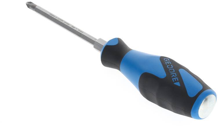 Gedore 2160SK PZ 2 1845349 Kreuzschlitz-Schraubendreher PZ 2 Klingenlänge: 100mm DIN ISO 8764