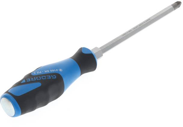 Gedore 2160SK PZ 3 1845357 Kreuzschlitz-Schraubendreher PZ 3 Klingenlänge: 150mm DIN ISO 8764
