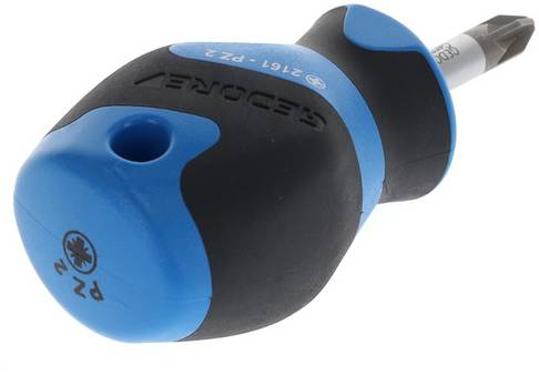 Gedore 2161 PZ 2 1550616 Kreuzschlitz-Schraubendreher PZ 2 Klingenlänge: 25mm DIN ISO 8764