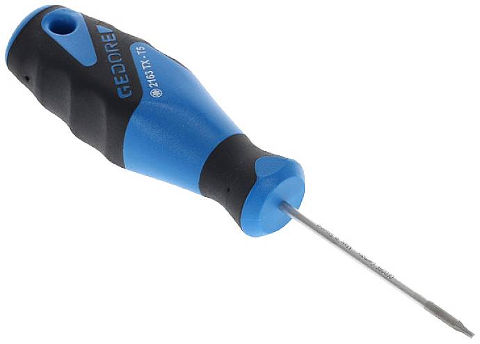 Gedore 2163 TX T5 Sechsrund-Schraubendreher Größe (Schraubendreher) T 5 Klingenlänge: 60mm 1St.
