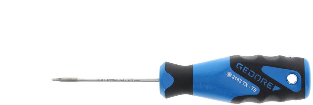Gedore 2163 TX T5 Sechsrund-Schraubendreher Größe (Schraubendreher) T 5 Klingenlänge: 60mm 1St.