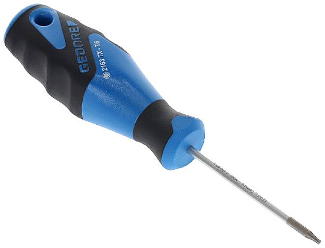 Gedore 2163 TX T6 Sechsrund-Schraubendreher Größe (Schraubendreher) T 6 Klingenlänge: 60mm 1St.