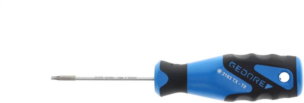Gedore 2163 TX T8 Sechsrund-Schraubendreher Größe (Schraubendreher) T 8 Klingenlänge: 60mm 1St.