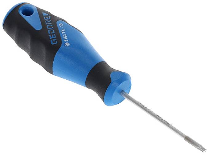 Gedore 2163 TX T9 Sechsrund-Schraubendreher Größe (Schraubendreher) T 9 Klingenlänge: 60mm 1St.