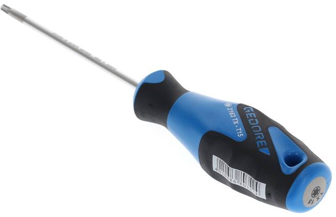 Gedore 2163 TX T15 Sechsrund-Schraubendreher Größe (Schraubendreher) T 15 Klingenlänge: 80mm 1St.