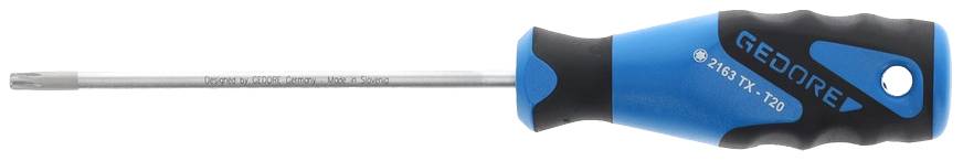 Gedore 2163 TX T20 Sechsrund-Schraubendreher Größe (Schraubendreher) T 20 Klingenlänge: 100mm 1St.