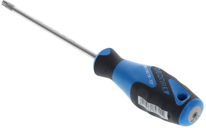 Gedore 2163 TX T27 Sechsrund-Schraubendreher Größe (Schraubendreher) T 27 Klingenlänge: 115mm 1St.