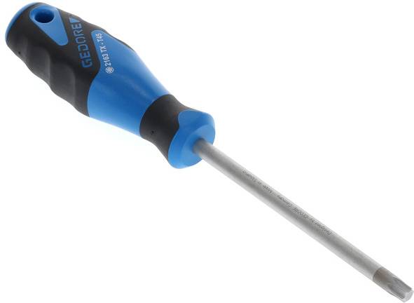 Gedore 2163 TX T45 Sechsrund-Schraubendreher Größe (Schraubendreher) T 45 Klingenlänge: 130mm 1St.