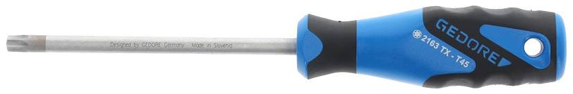 Gedore 2163 TX T45 Sechsrund-Schraubendreher Größe (Schraubendreher) T 45 Klingenlänge: 130mm 1St.