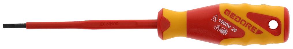 Gedore VDE 2170 3 Schlitz-Schraubendreher Klingenbreite: 3mm Klingenlänge: 100mm